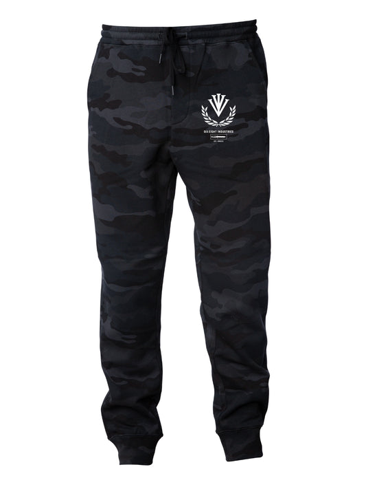 SIX:EIGHT Branded Training Camo Joggers